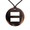Hermès Buffalo Horn Opus Pendant Necklace Secondhand