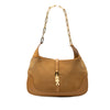 Gucci Suede and Calfskin Chain Jackie Shoulder Bag Secondhand