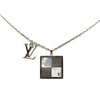 Louis Vuitton Silver Collier Dandy Necklace Secondhand