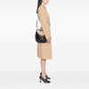 Valentino Calfskin Stud Sign Zip Hobo Secondhand