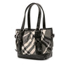 Burberry Beat Check Nylon Lowry Satchel Secondhand