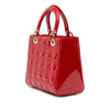Dior Medium Patent Cannage Lady Dior Secondhand