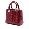 Dior Medium Patent Cannage Lady Dior Secondhand