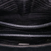 Prada Saffiano Trimmed Tessuto Chain Crossbody Secondhand