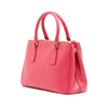 Secondhand Prada Small Saffiano Lux Galleria Double Zip Satchel