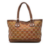 Gucci GG Straw Libeccio Sunset Tote Secondhand