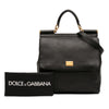 Dolce & Gabbana Calfskin Flat Sicily Satchel Secondhand