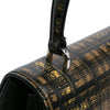 Prada Tartan Saffiano Trimmed Tessuto Satchel Secondhand
