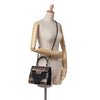 Prada Tartan Saffiano Trimmed Tessuto Satchel Secondhand