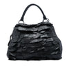 Miu Miu Nappa Tiered Ruffle Tote Secondhand