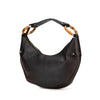 Gucci Pebbled Calfskin Bamboo Ring Hobo Secondhand