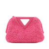 Bottega Veneta Small Boucle Curly Raffia The Point Triangle Satchel Secondhand