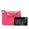 Chanel CC Embossed Caviar Camellia Chain Belt Bag Secondhand