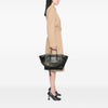 Celine Medium Croc Embossed Leather Luggage Phantom Tote Secondhand