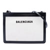 Balenciaga Canvas Navy Pochette Crossbody Secondhand