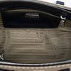 Prada Small Canvas and City Calf Hand Stitched Galleria Double Zip Satchel Secondhand