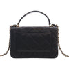 Chanel Mini Quilted Lambskin Top Handle Flap Secondhand