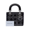 Dior Mini Satin Cannage Crystal Embellished Lady Dior Secondhand