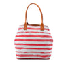 Burberry Canvas Striped Lauriston Tote Secondhand