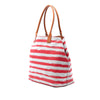 Burberry Canvas Striped Lauriston Tote Secondhand