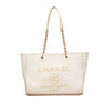 Chanel Small Lurex Boucle Deauville Tote Secondhand