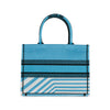 Dior Medium Embroidered Canvas Zebra D Jungle Pop Book Tote Secondhand