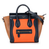 Celine Nano Tricolor Leather Luggage Tote Secondhand