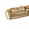 Chanel Gold Plated Multi Chain Logo Belt Secondhand