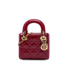 Dior Mini Patent Cannage Lady Dior Secondhand