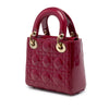 Dior Mini Patent Cannage Lady Dior Secondhand