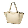 Valentino Mini Grained Calfskin Rockstud Rolling Trapeze Satchel Secondhand