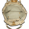Valentino Mini Grained Calfskin Rockstud Rolling Trapeze Satchel Secondhand