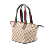 Gucci GG Canvas Web Tote Secondhand