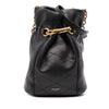 Saint Laurent Lambskin Le Maillon Hook Bucket Bag Secondhand