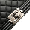 Chanel Old Medium Quilted Lambskin Boy Flap Secondhand
