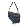 Dior Denim Tie Dye Saddle Bag Secondhand