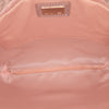 Secondhand Fendi Zucchino Metallic Canvas and Shearling Crossbody
