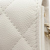 Chanel CC Quilted Caviar Single Flap Secondhand