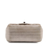 Chanel Mini Square Classic Chevron Iridescent Lambskin Single Flap Secondhand
