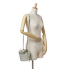 Secondhand Chanel CC Quilted Calfskin Resin Bi-Color Chain Bucket Bag