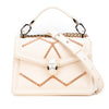 Secondhand Bvlgari Leather Serpenti Forever Whipstitched Satchel