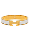 Hermès Narrow Enamel Clic H Bracelet PM Secondhand