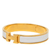 Hermès Narrow Enamel Clic H Bracelet PM Secondhand