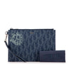 Dior Oblique Denim Tears A5 Flat Pouch Secondhand