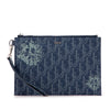 Dior Oblique Denim Tears A5 Flat Pouch Secondhand