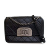 Chanel Quilted Aged Calfskin CC Square Flap Secondhand