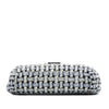 Chanel Tweed and Calfskin Woven Single Flap Secondhand