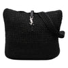 Saint Laurent Medium Raffia Le 5 a 7 Tote Secondhand