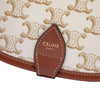 Celine Medium Triomphe Coated Canvas Folco Crossbody Secondhand