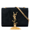 Saint Laurent Small Suede Monogram Kate Tassel Crossbody Secondhand